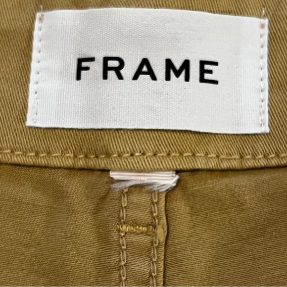 FRAME Oversized Pocket Utility Trousers 16 Neutral Relaxed plus size high rise - Picture 11 of 15